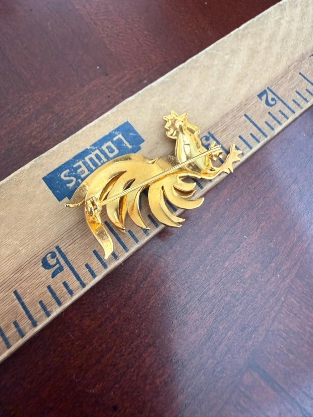 Vintage Rooster Brooch
